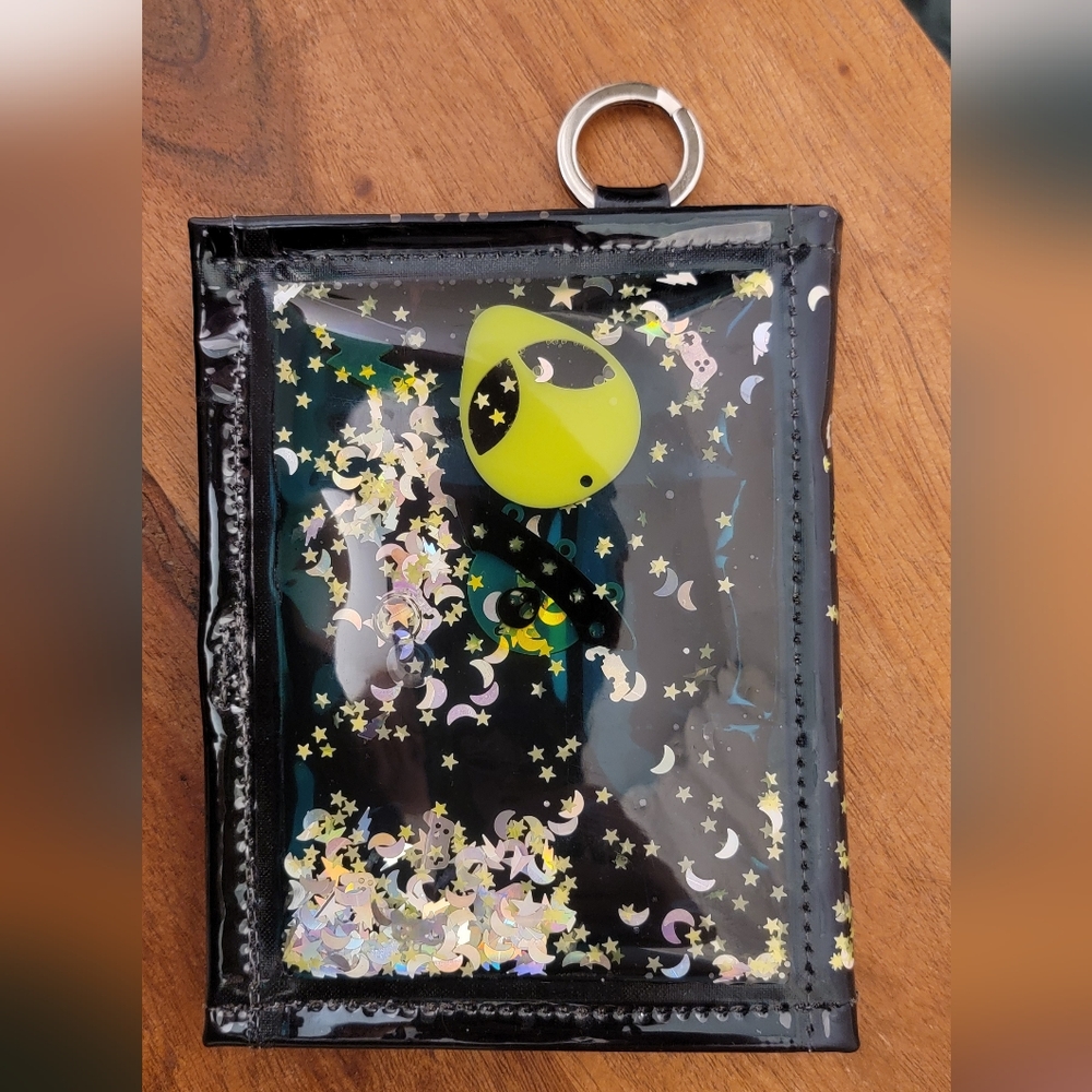 Black and Yellow Starry Wallet